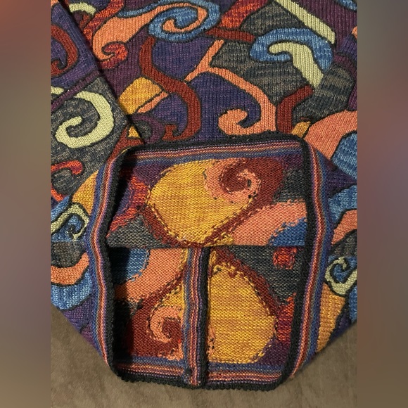 Peruvian Perfection Pure 100% Alpaca Wool Made In Peru Womens M Cardigan Sweater - Picture 15 of 15